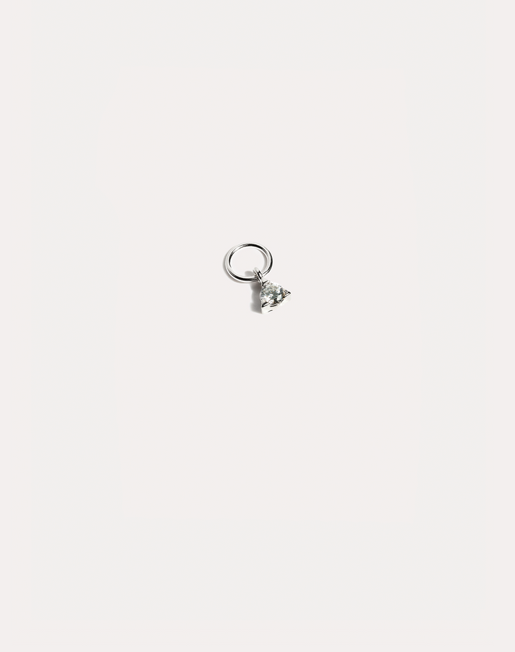 Deedee Earring Charm in Silver